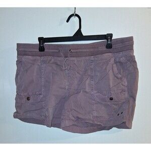 Sonoma Purple Pull-on Bermuda Shorts Sz 18